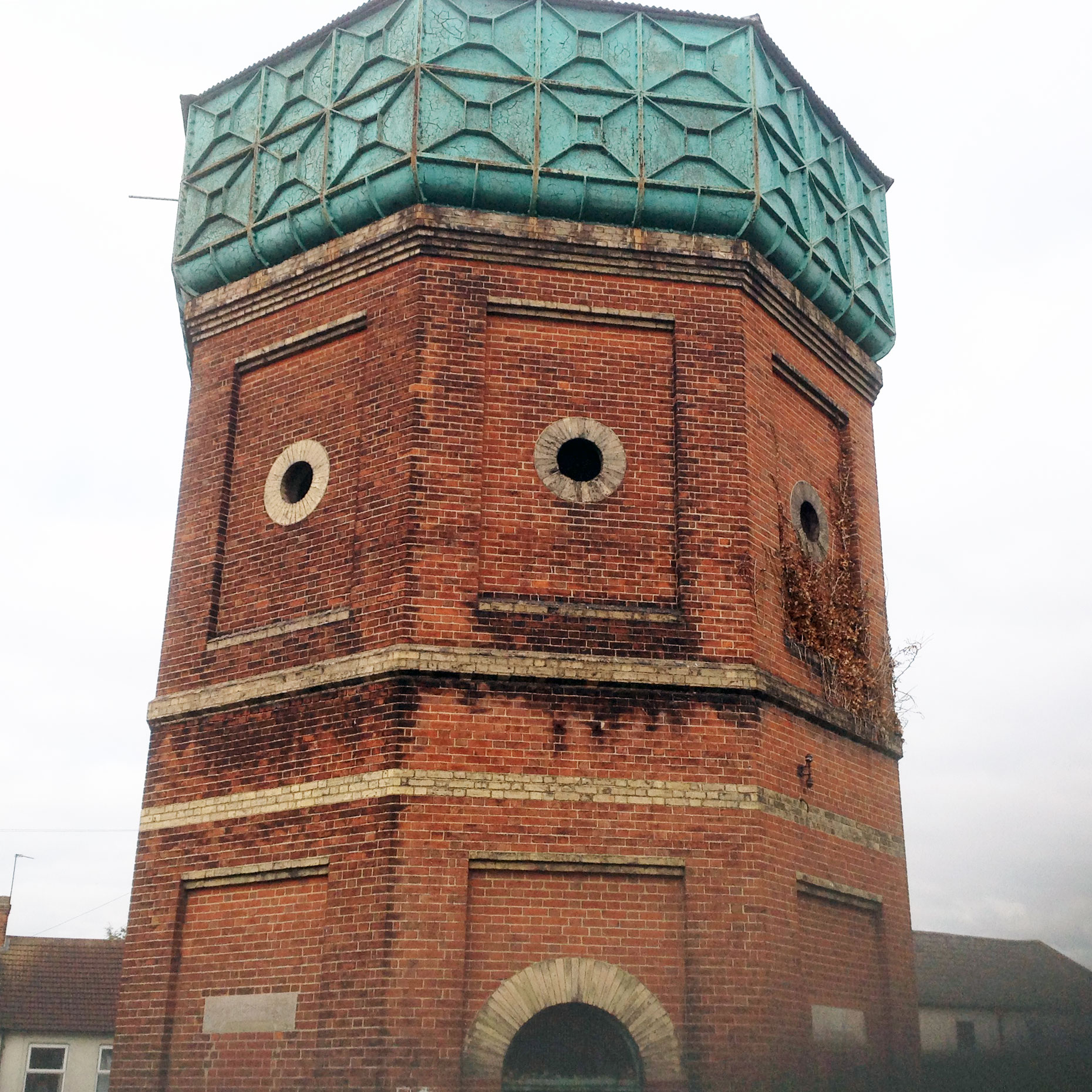 Former Military Water Tower at Le Cateau Road, Colchester