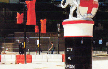 Refurbishment to the City Limit Lions Of London