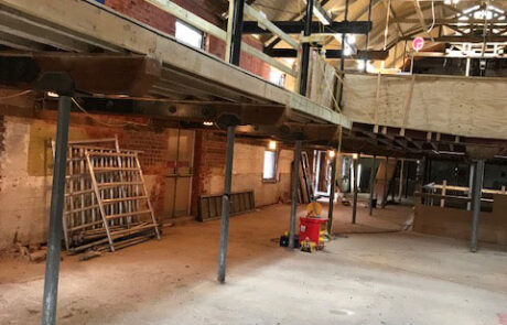 Internal Brickwork & Woodwork to The Old Maltings in Ipswich