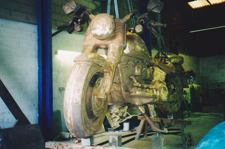 Bronze Harley Davidson Statue